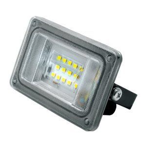 Прожектор Farutti Slim 10W 800 lum 6500K чорний (74492)