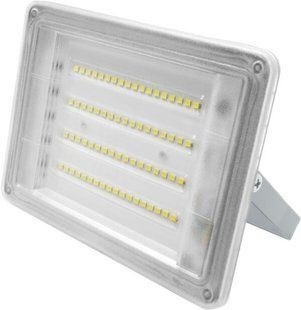 Прожектор Farutti Slim 50W 4000 lum 6500K сірий ( 72603 )